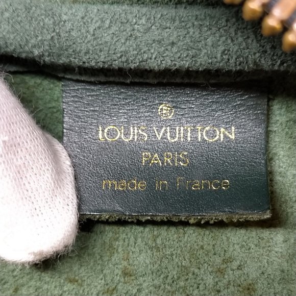 Louis Vuitton LV Boston Bag  Kendall GM Green Taiga SERIAL SP0017 - Picture 6 of 16